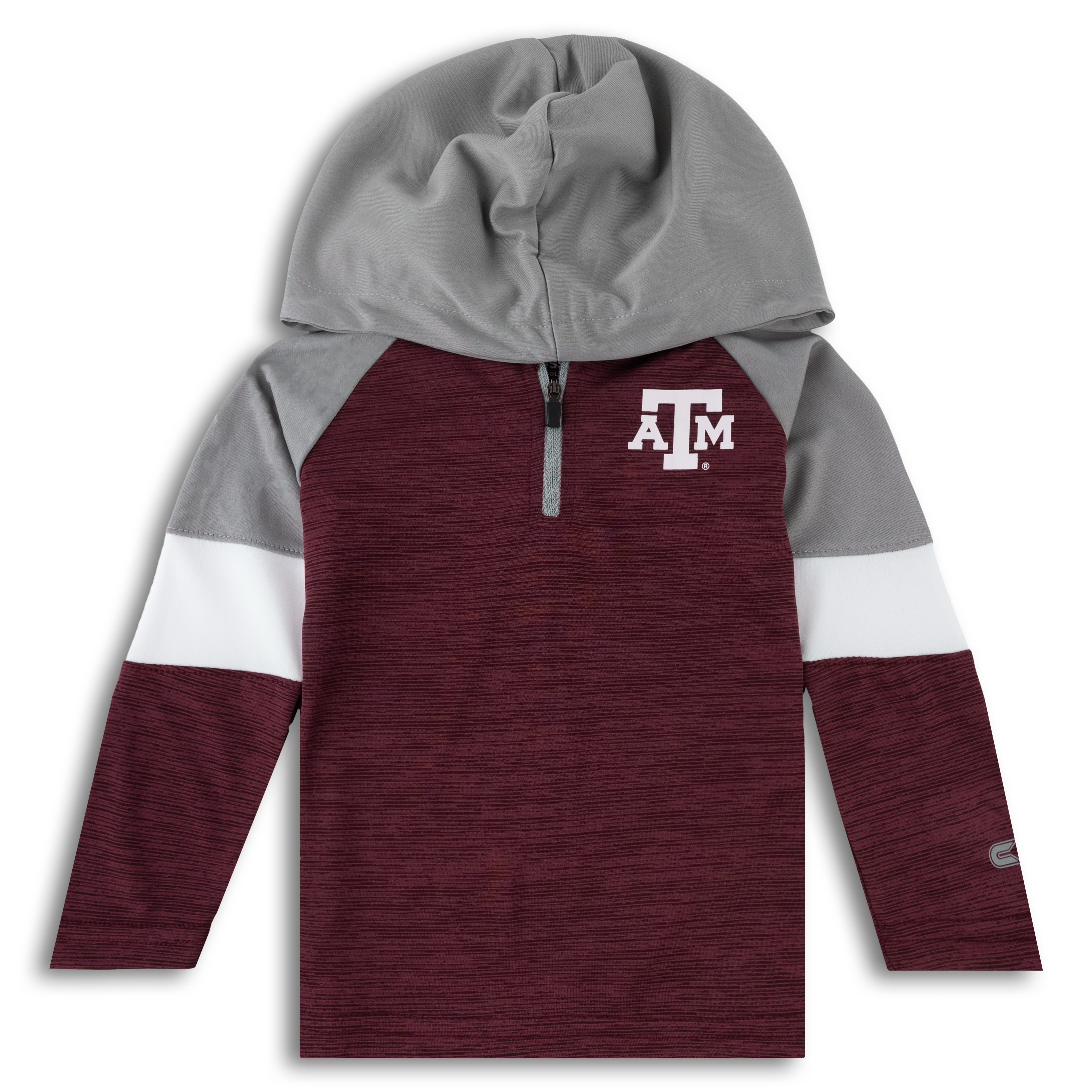 Texas A M Toddler Creative Control Quarter Zip Hoodie