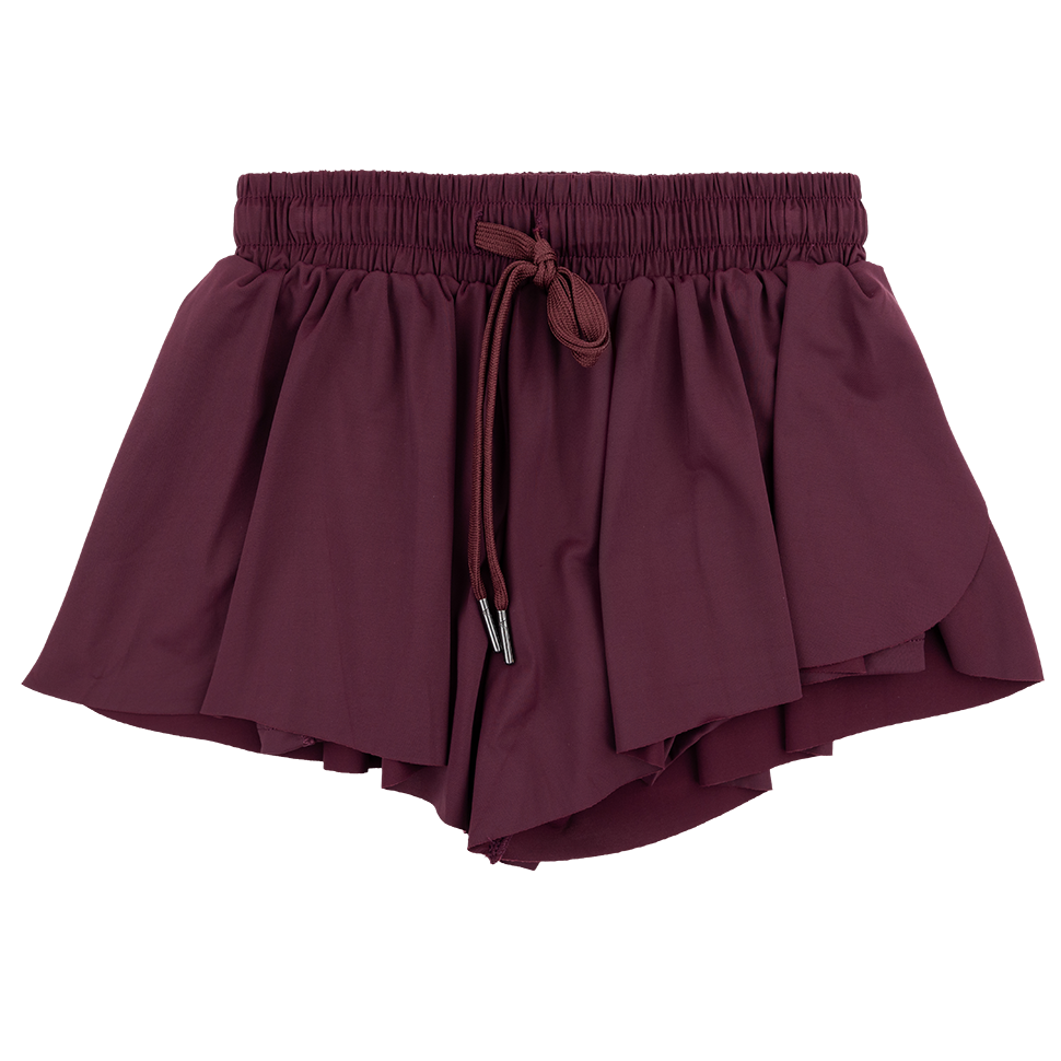 Maroon Youth Butterfly Shorts