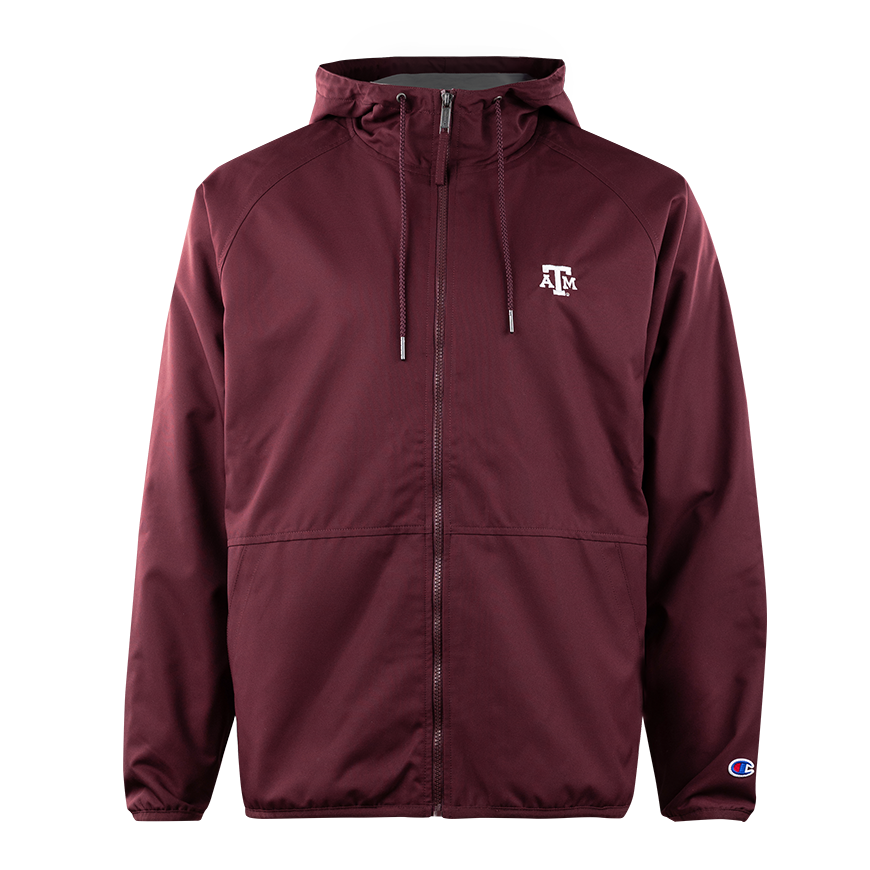 Champion maroon jacket best sale