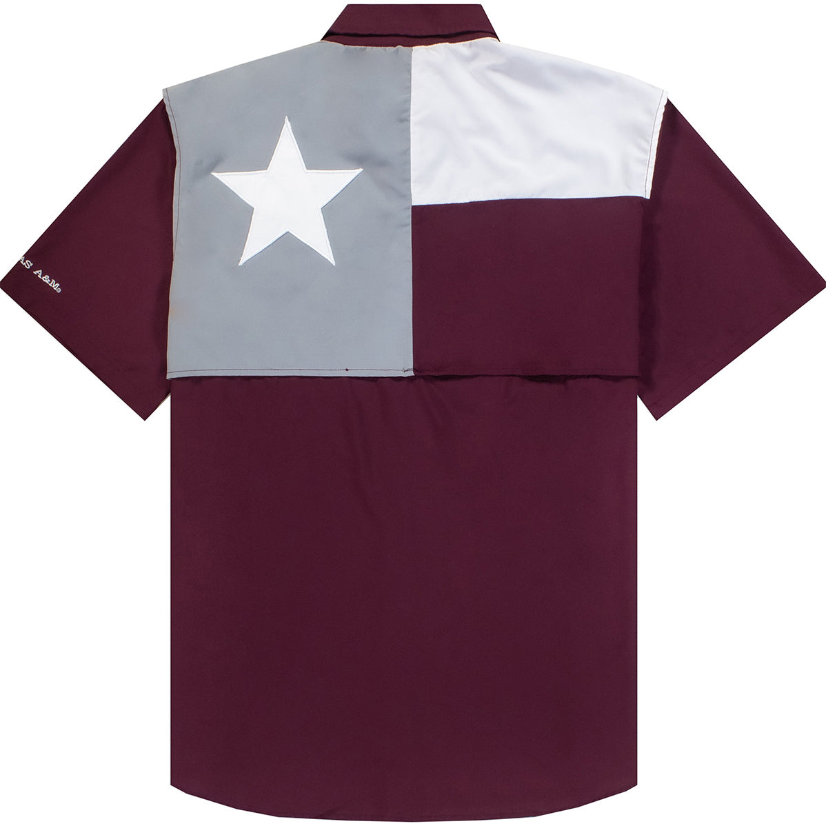 Perpetual Printing L Texas A&M Performance Flag Fishing Shirt XL / Maroon