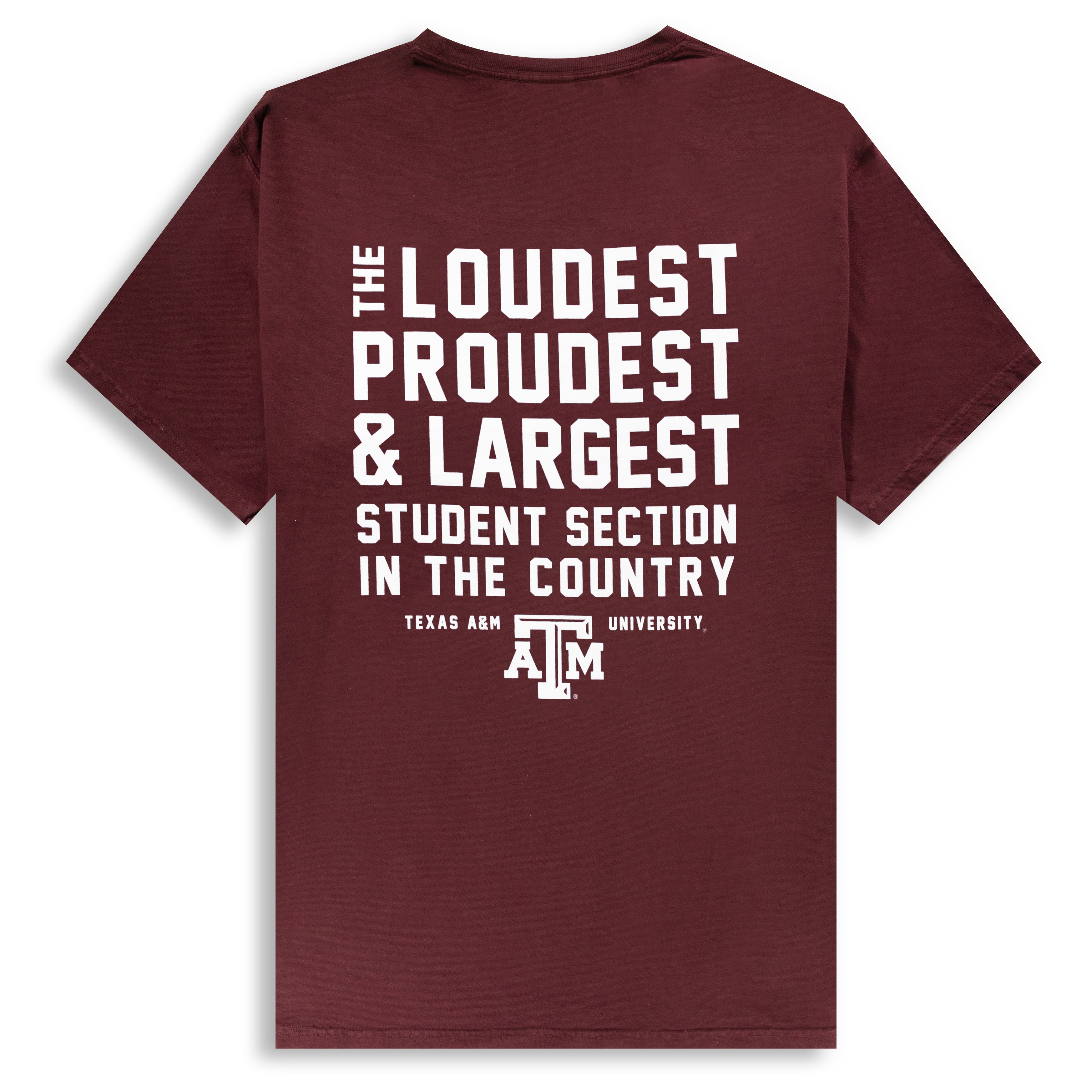 Women's Maroon Texas A&M Aggies Loud n Proud Spirit Jersey T-Shirt