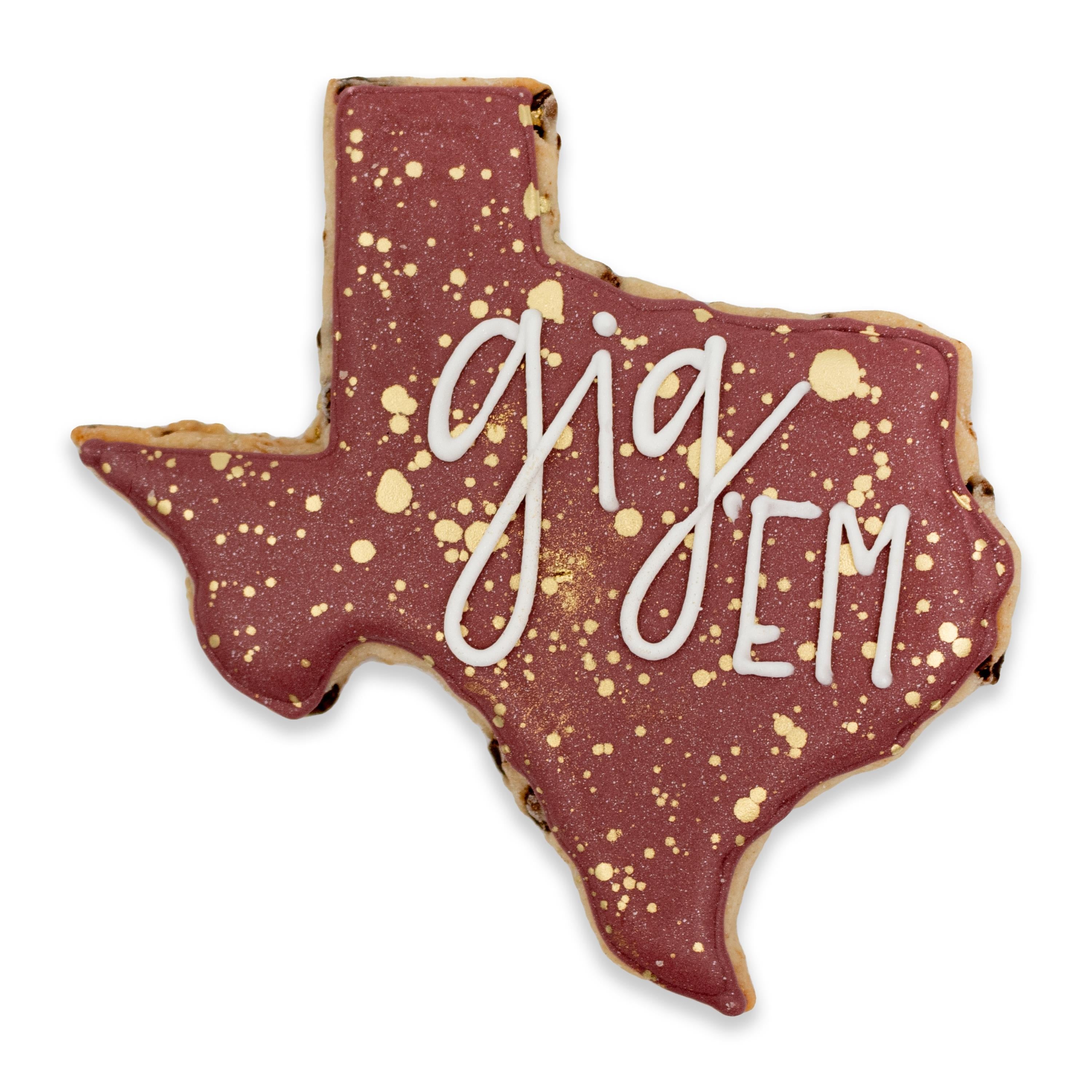 Gig 'Em Cookie