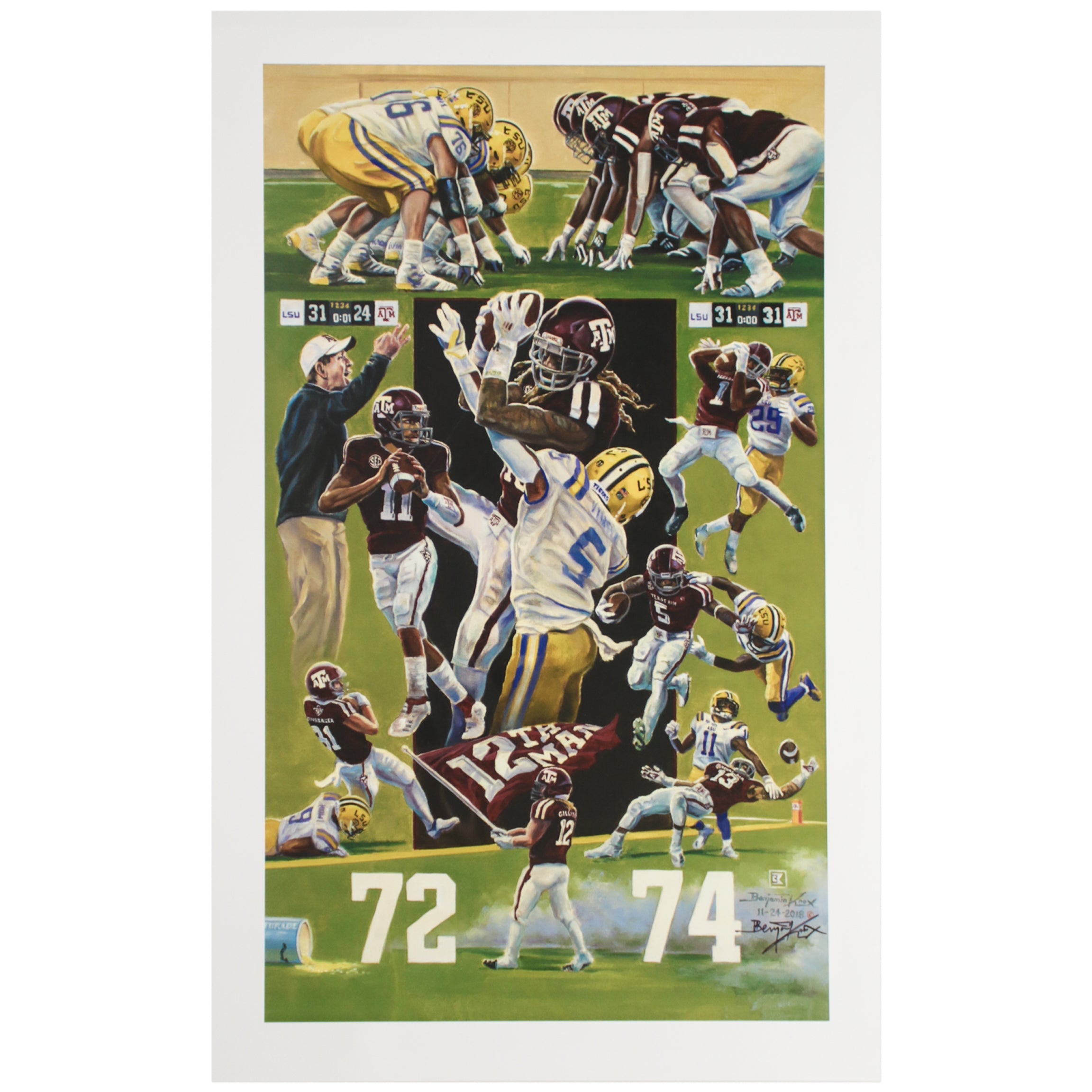 Super Bowl 2018 Print, American Football Posters