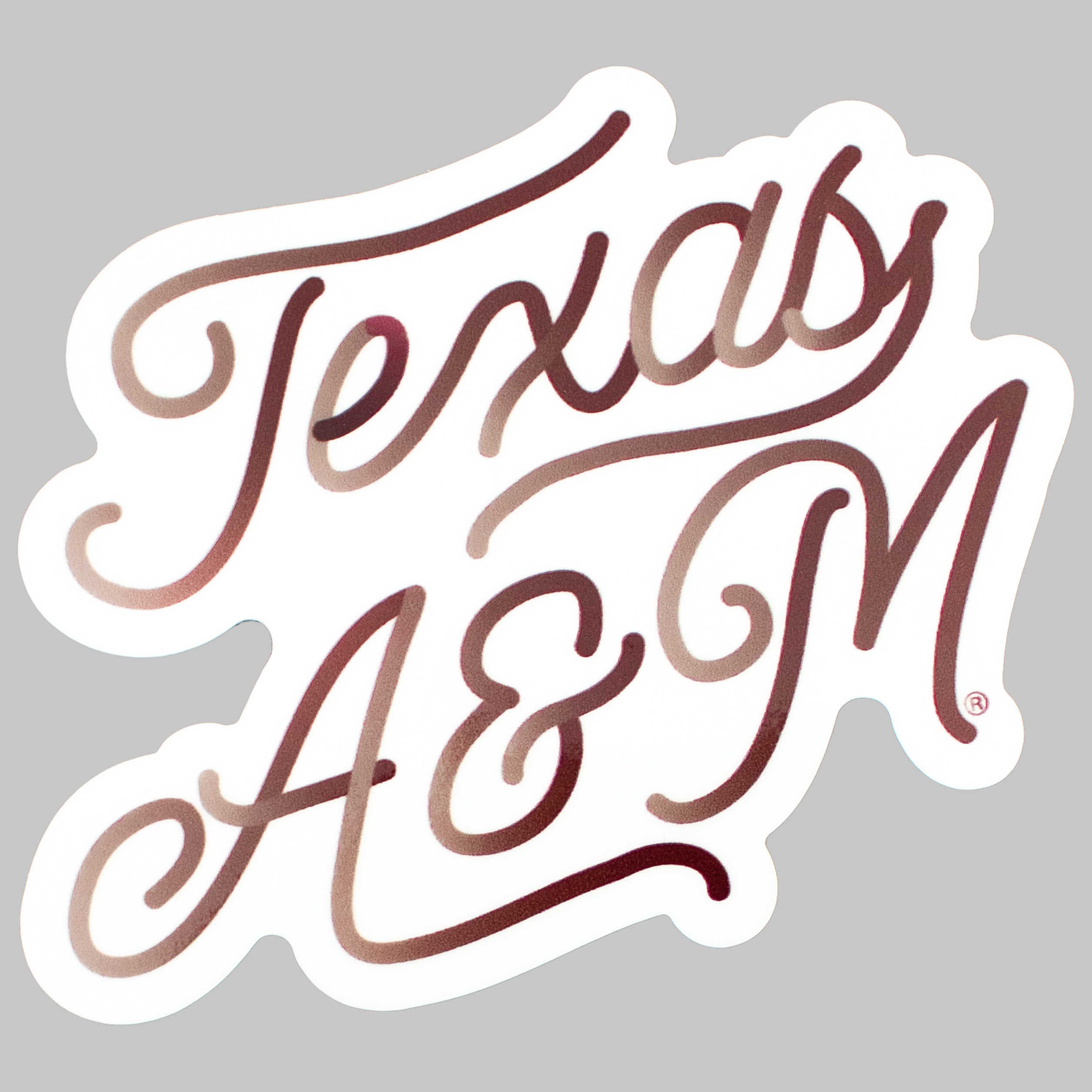 Texas A&M Gig 'Em Thumb Collage Dizzler Sticker in 2023