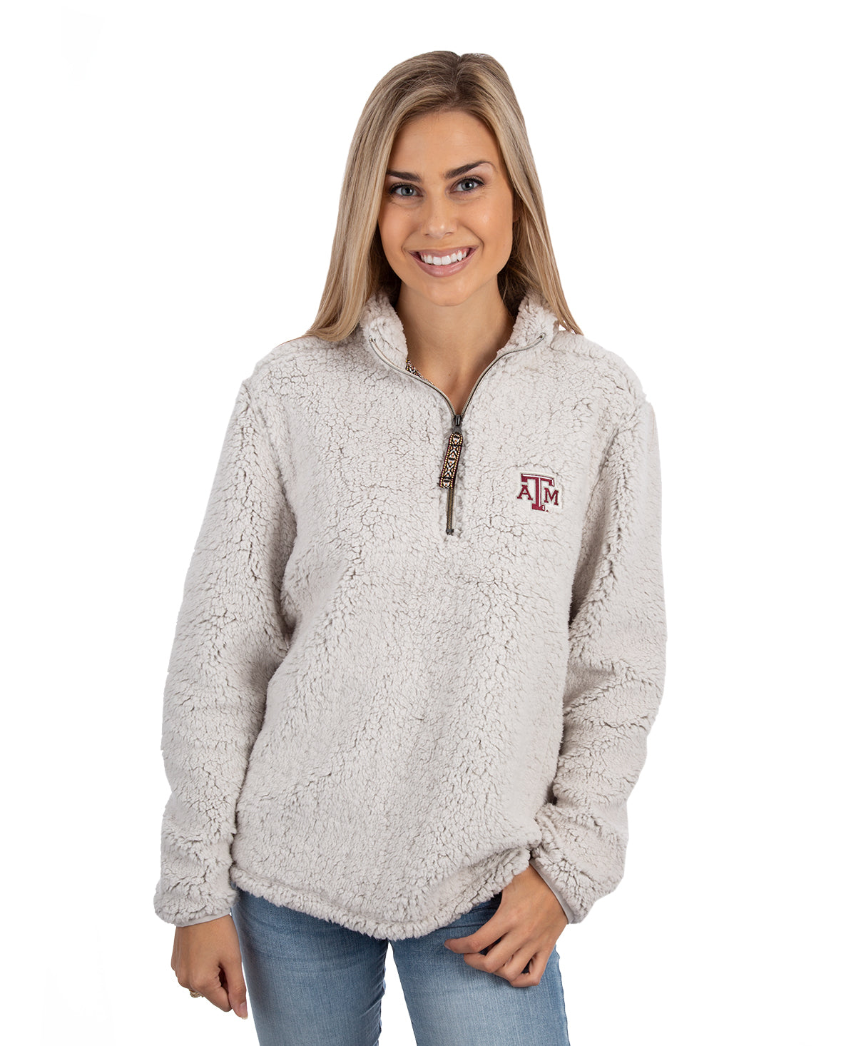 A&m shop sherpa pullover