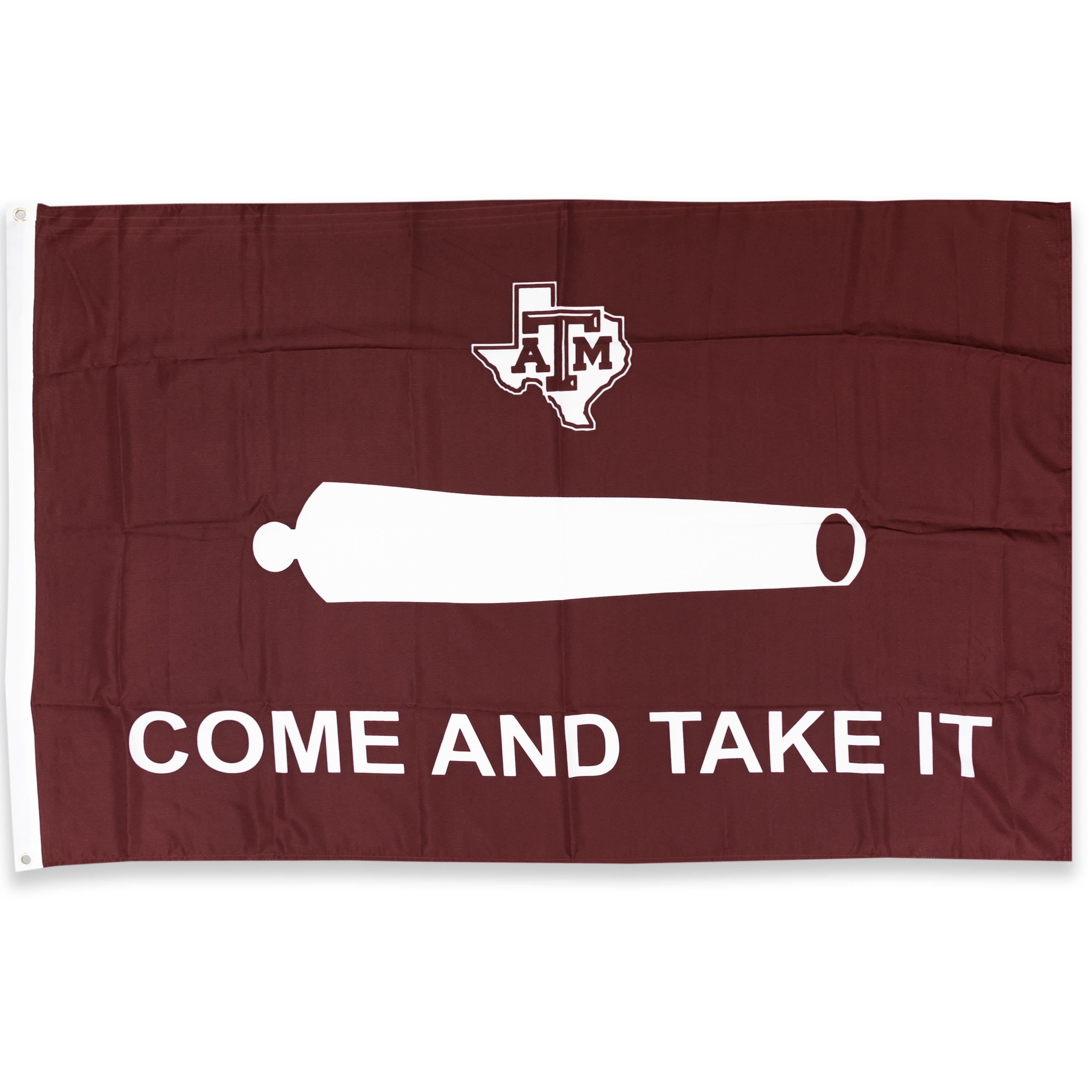  Texas A&M Aggies White Flag : Outdoor Flags : Sports