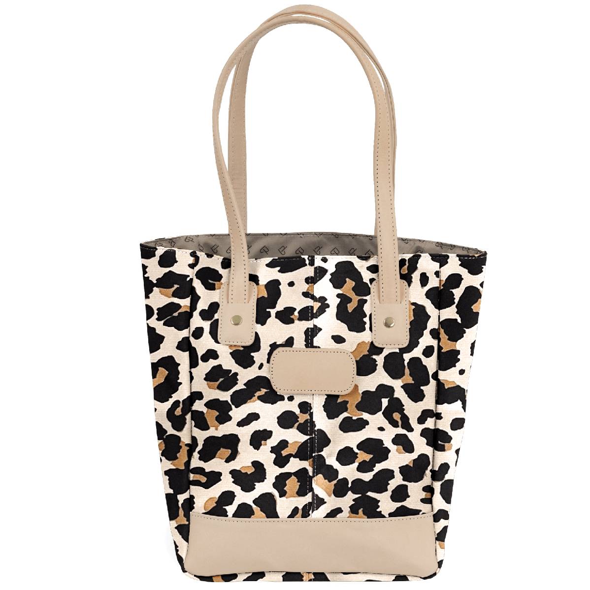 Black Canvas Bag Leopard, Bag Women Leopard