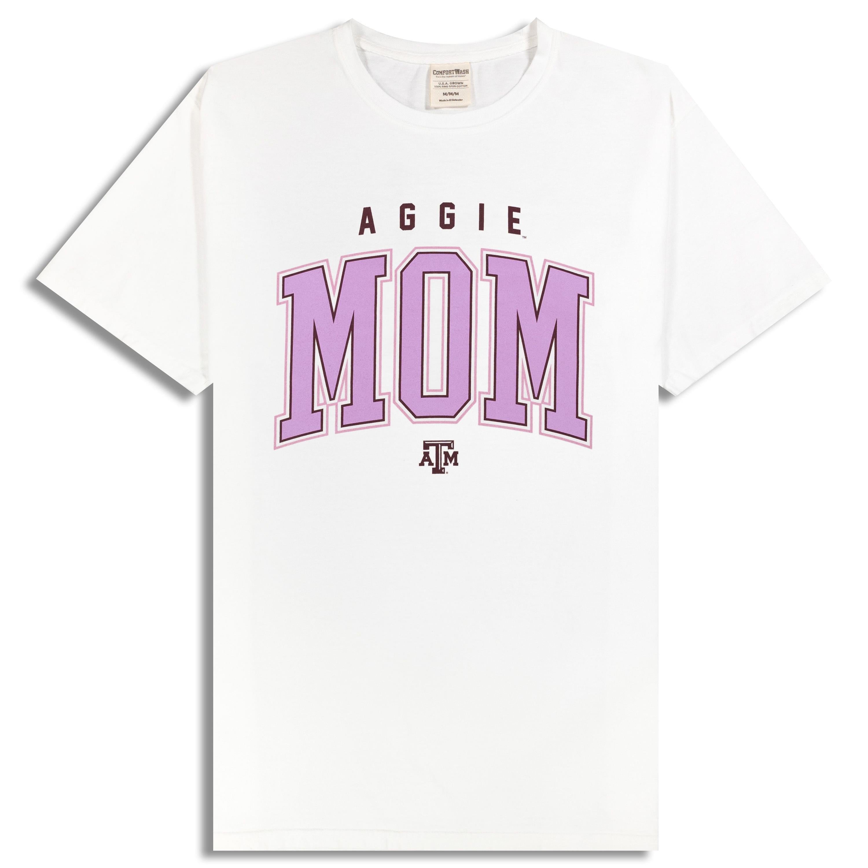 Men's Gray Texas A&M Aggies Comfort Colors Campus Scenery T-Shirt