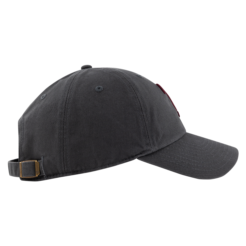 Texas A&M '47 Brand Block T Charcoal Clean Up Hat