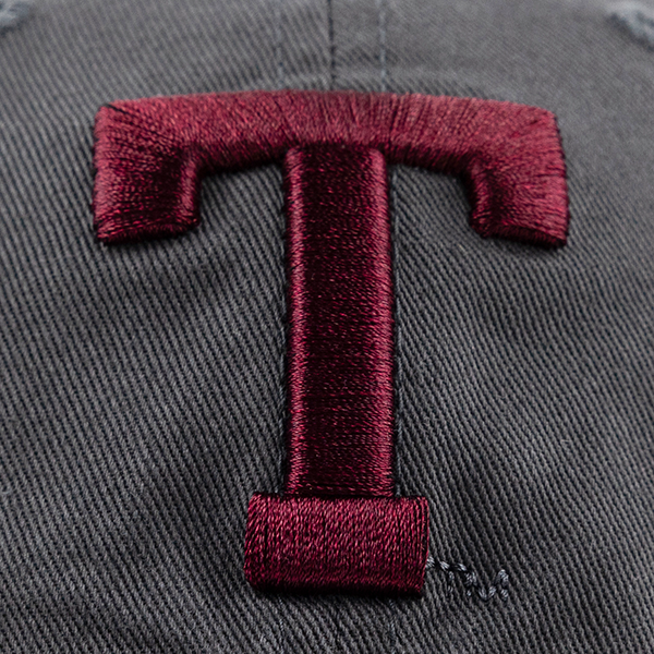 Texas A&M '47 Brand Block T Charcoal Clean Up Hat