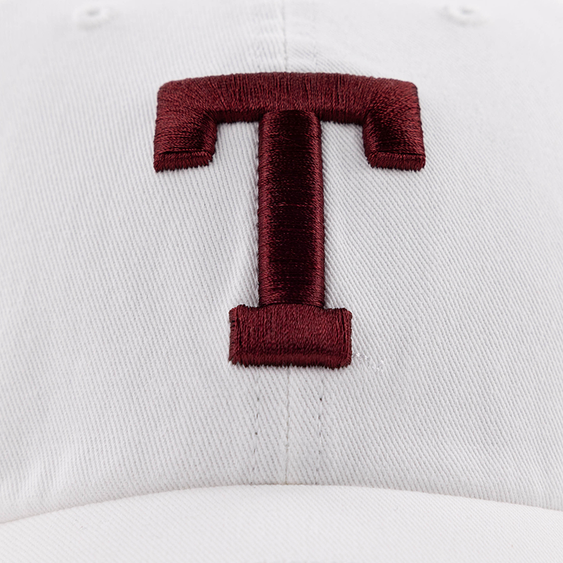 Texas A&M '47 Brand White Block T Clean Up Hat