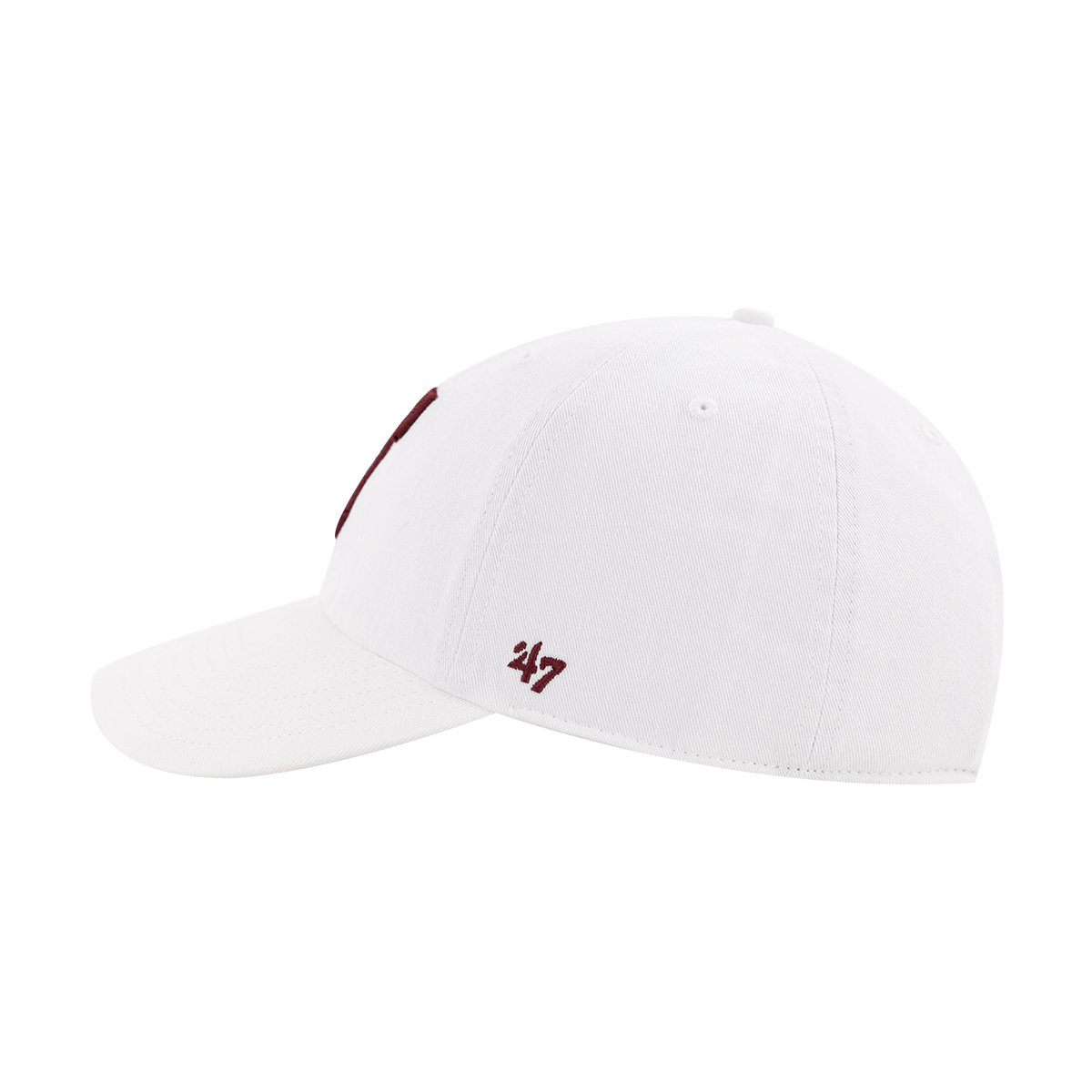 Texas A&M '47 Brand White Block T Clean Up Hat