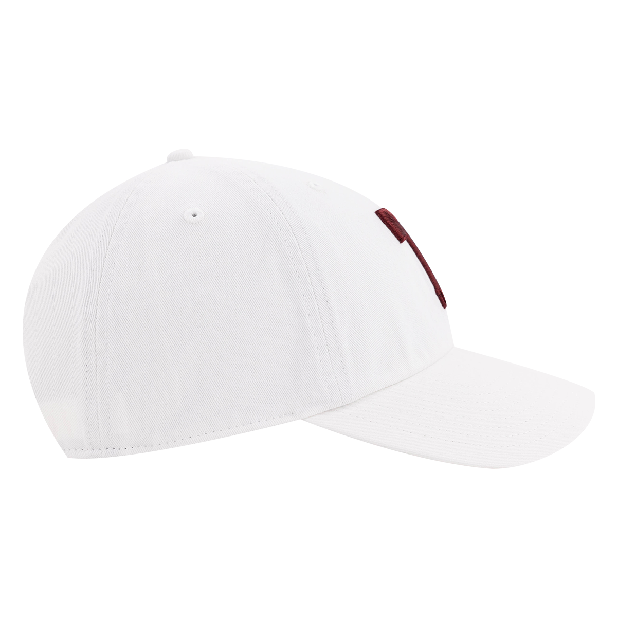 Texas A&M '47 Brand White Block T Clean Up Hat