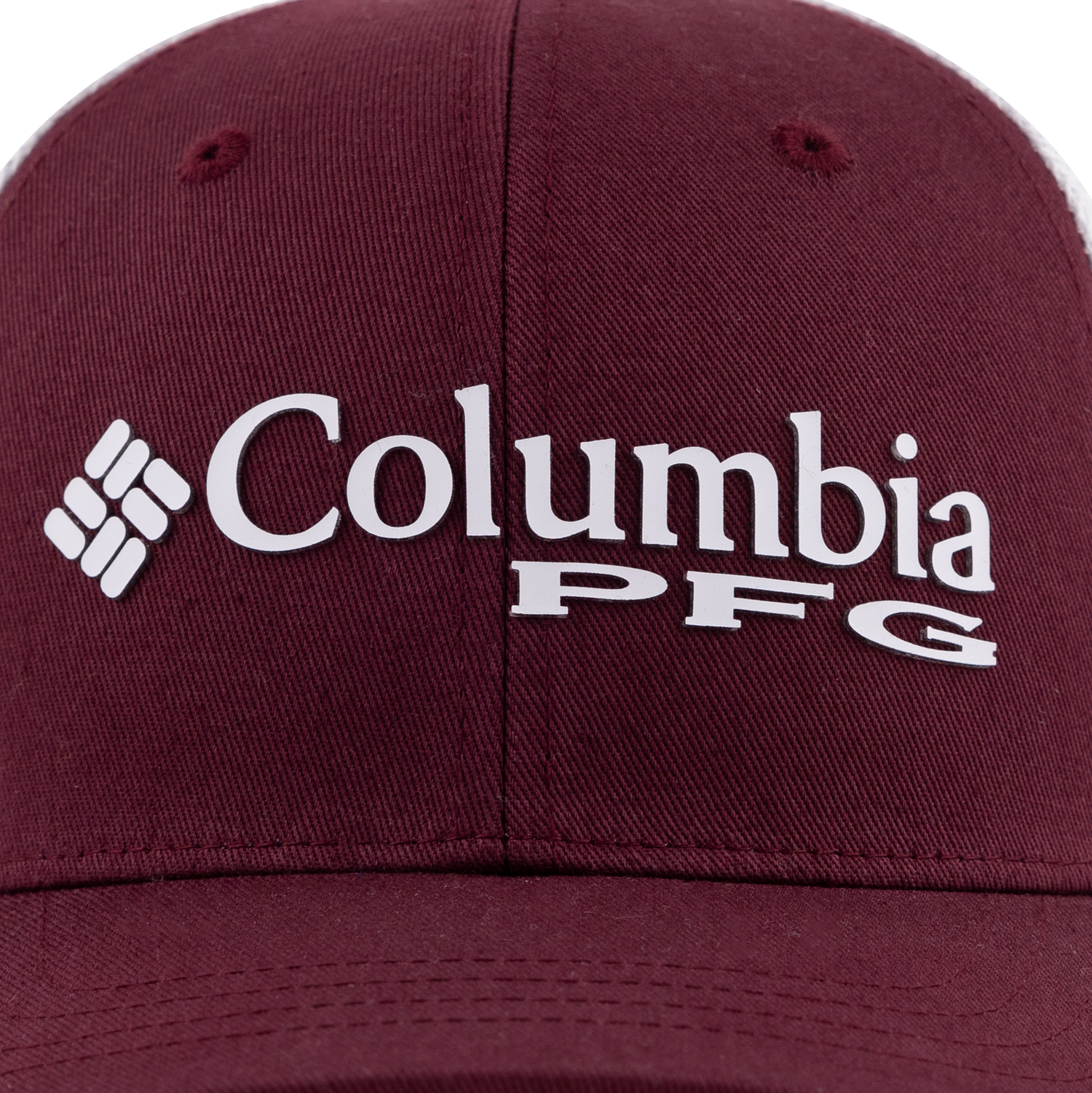 Texas A&M Columbia Youth Pfg Maroon Mesh Snapback