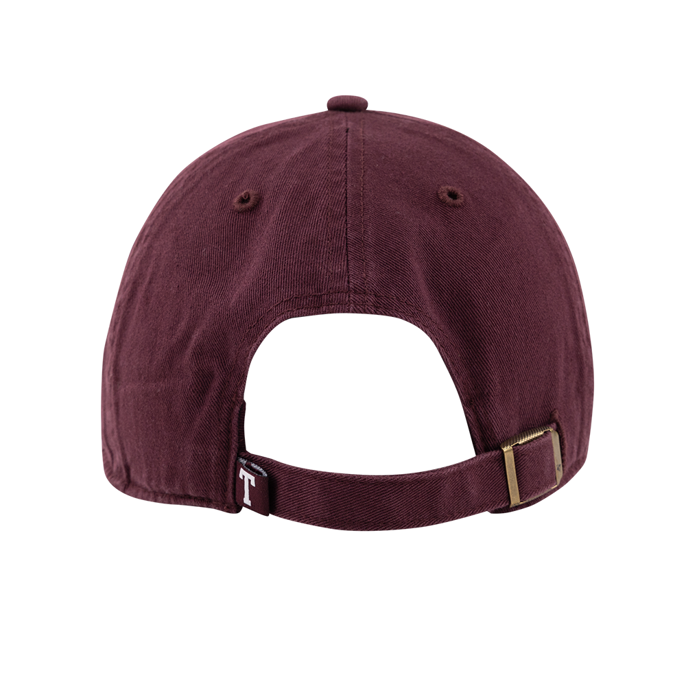 Texas A&M Maroon Block T Clean Up Hat