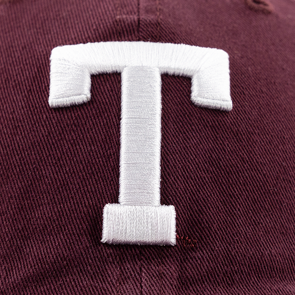 Texas A&M Maroon Block T Clean Up Hat