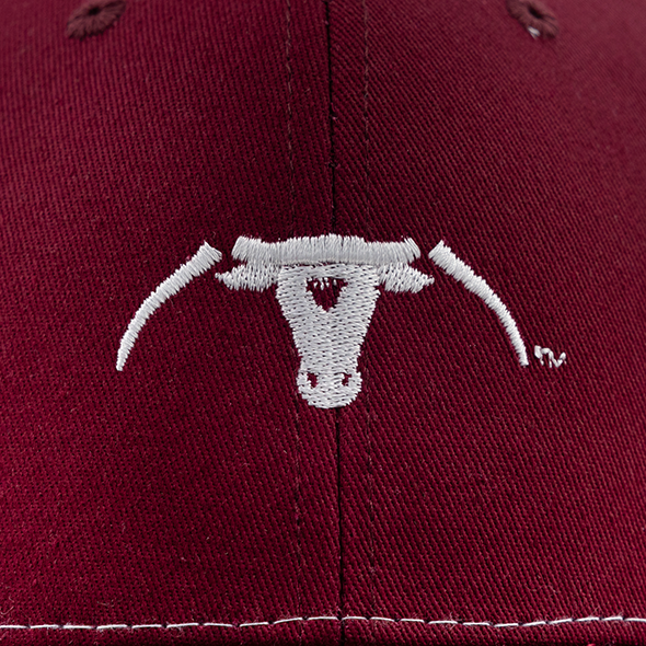 Saw 'Em Off Maroon Mesh Hat