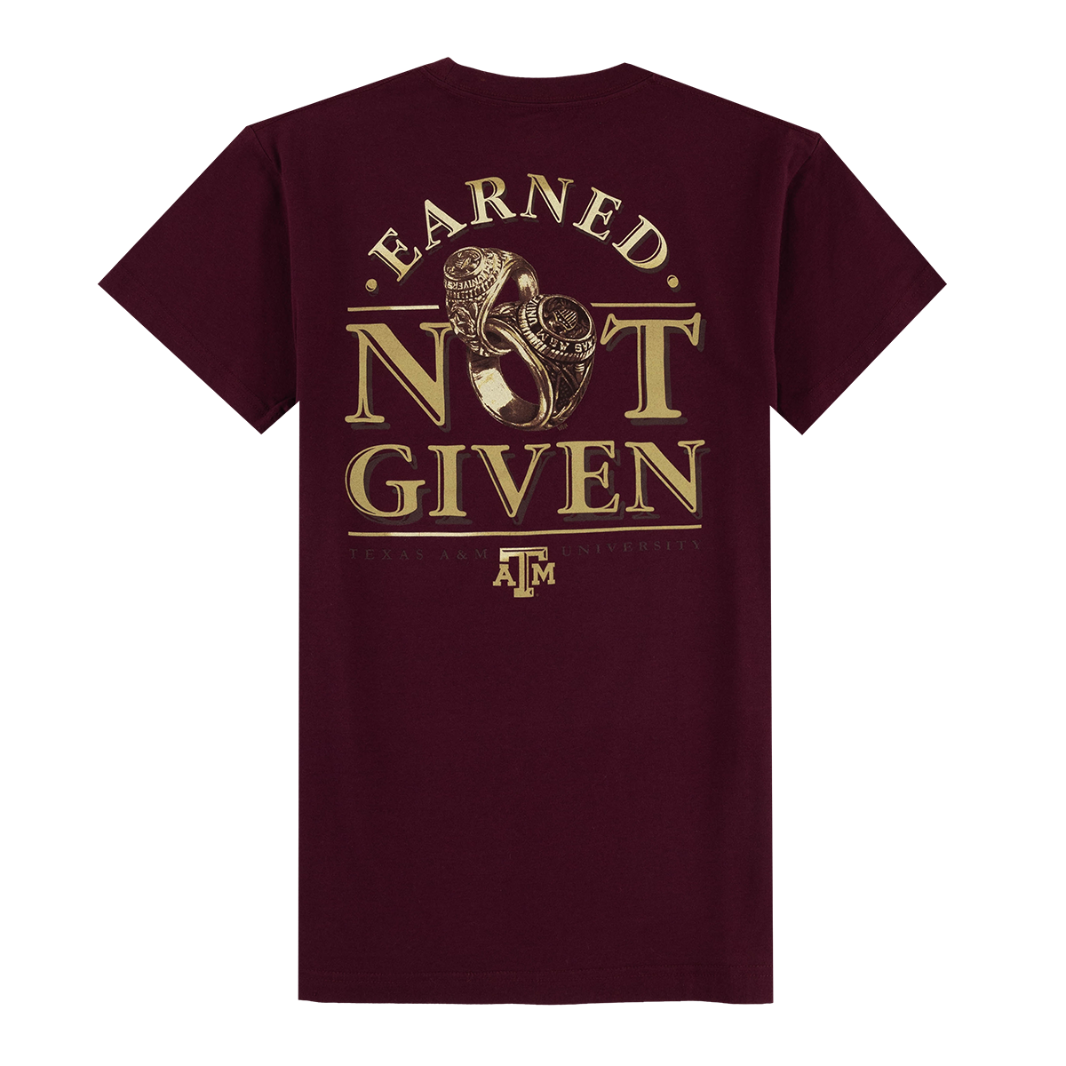 Earned Not Given Double Rings T-Shirt