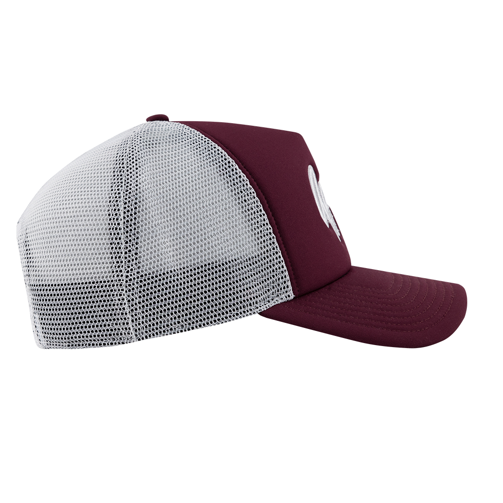 Texas A&M Adidas Aggies Script Lonestar Foam Trucker Hat