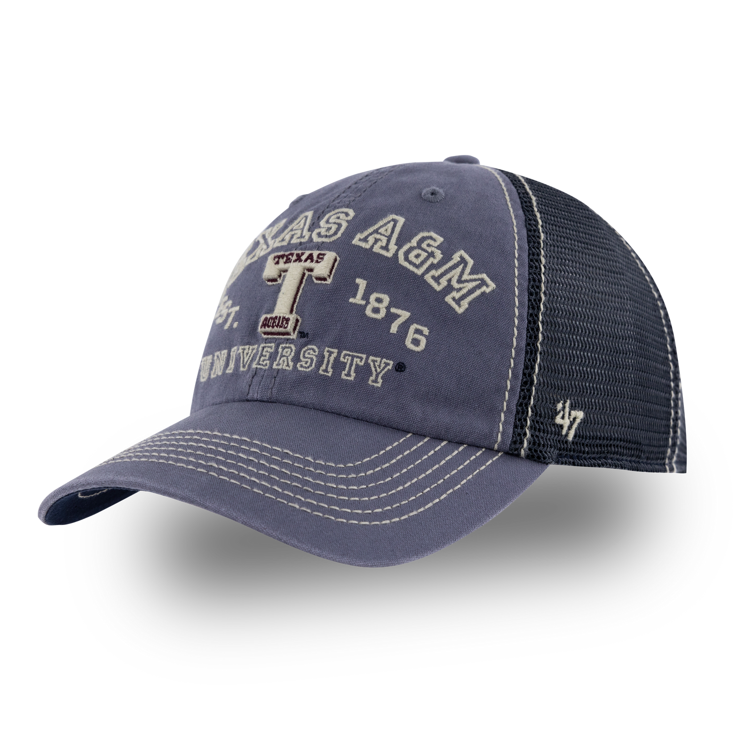 Texas A&M Decatur Vault Mesh Clean Up Hat