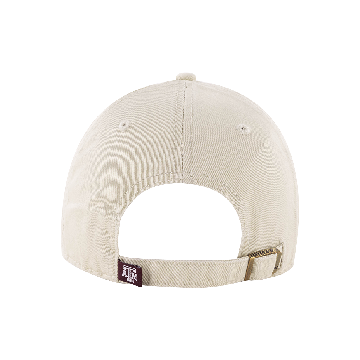 Texas A&M Beige Beveled ATM Clean Up Hat