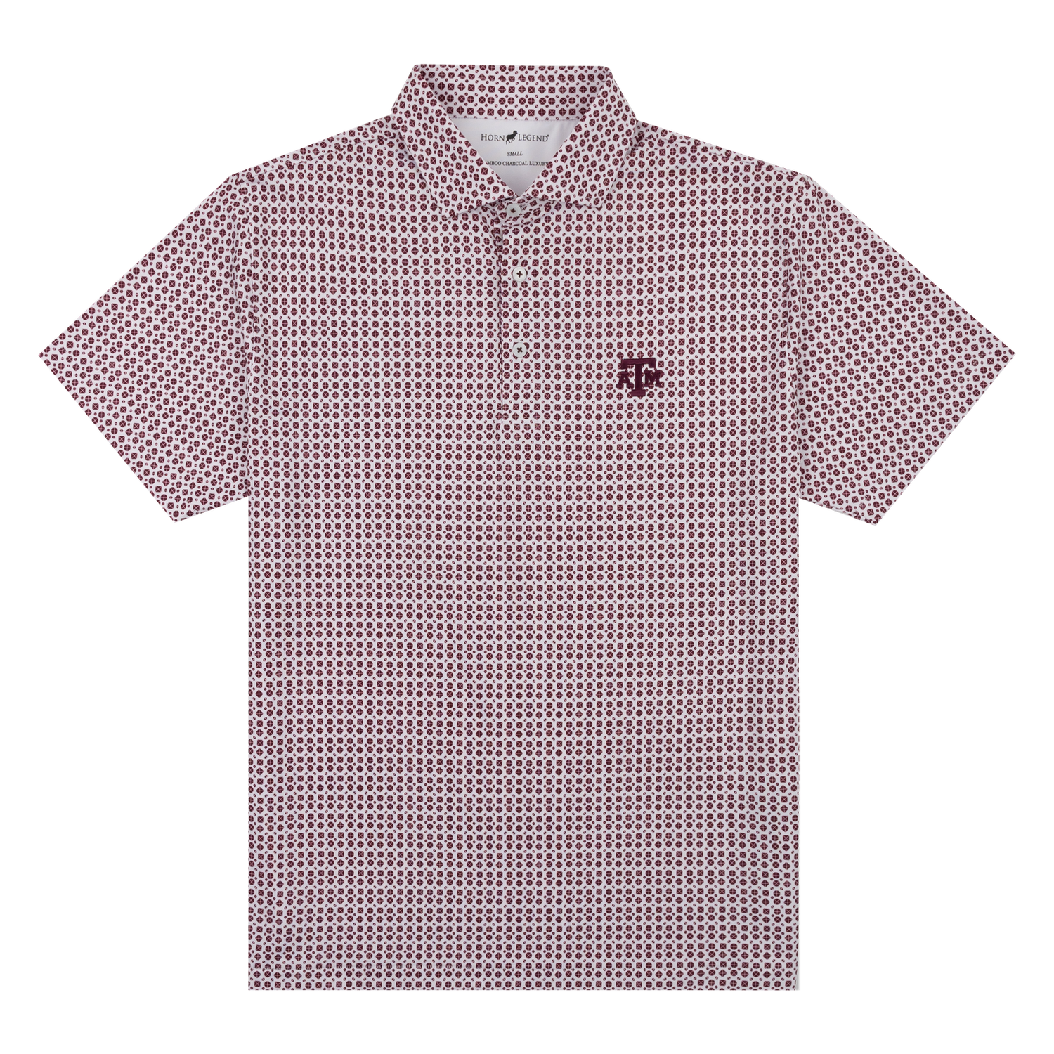 Texas A&M Horn Legend Geometric Polo