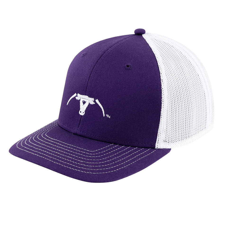 Purple Saw 'Em Off Mesh Hat