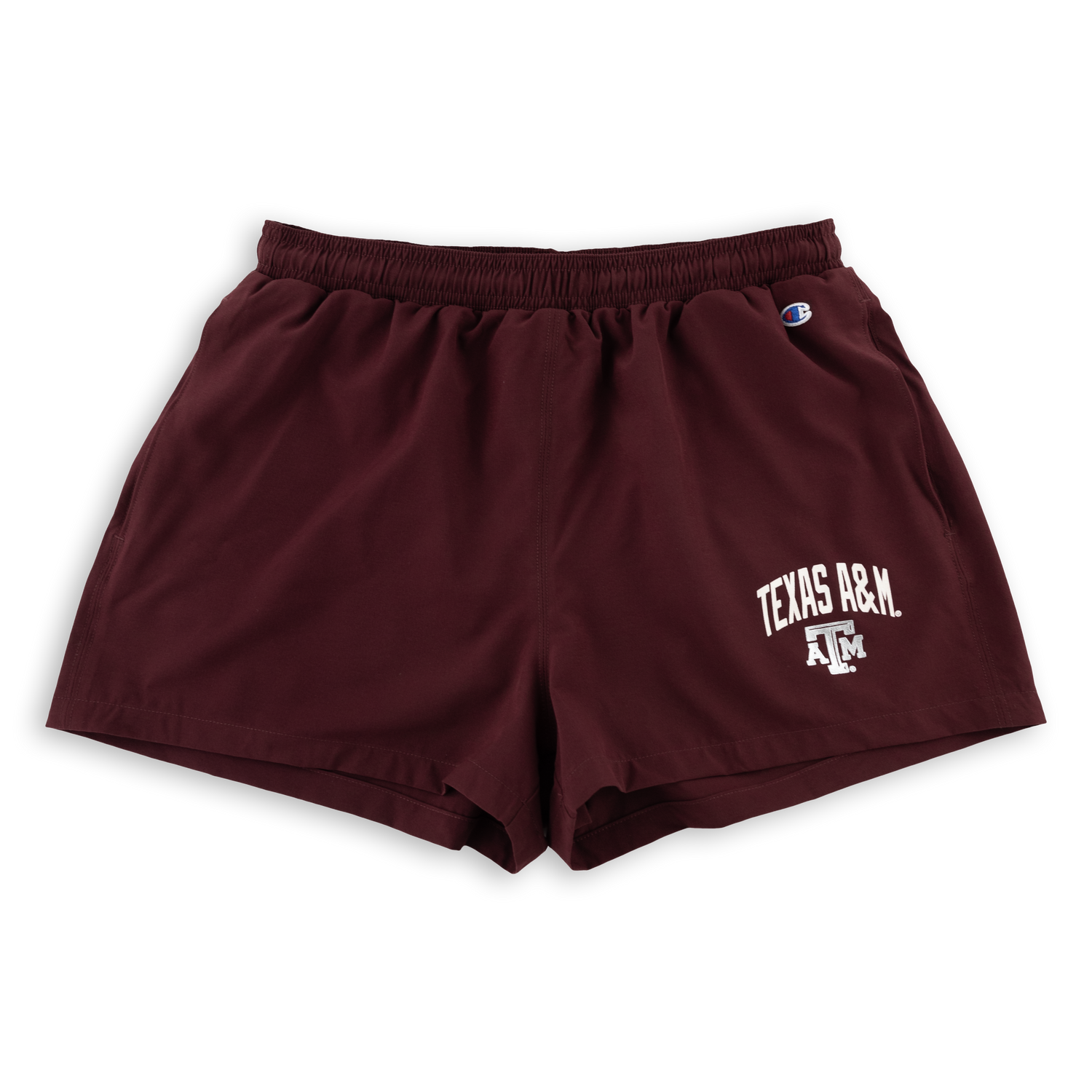 Texas A&M Champion Maroon Womens Football Fan High Waist Short