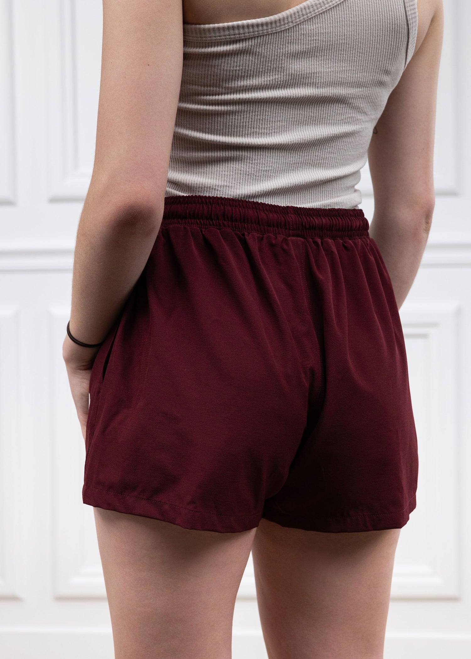 Texas A&M Champion Maroon Womens Football Fan High Waist Short