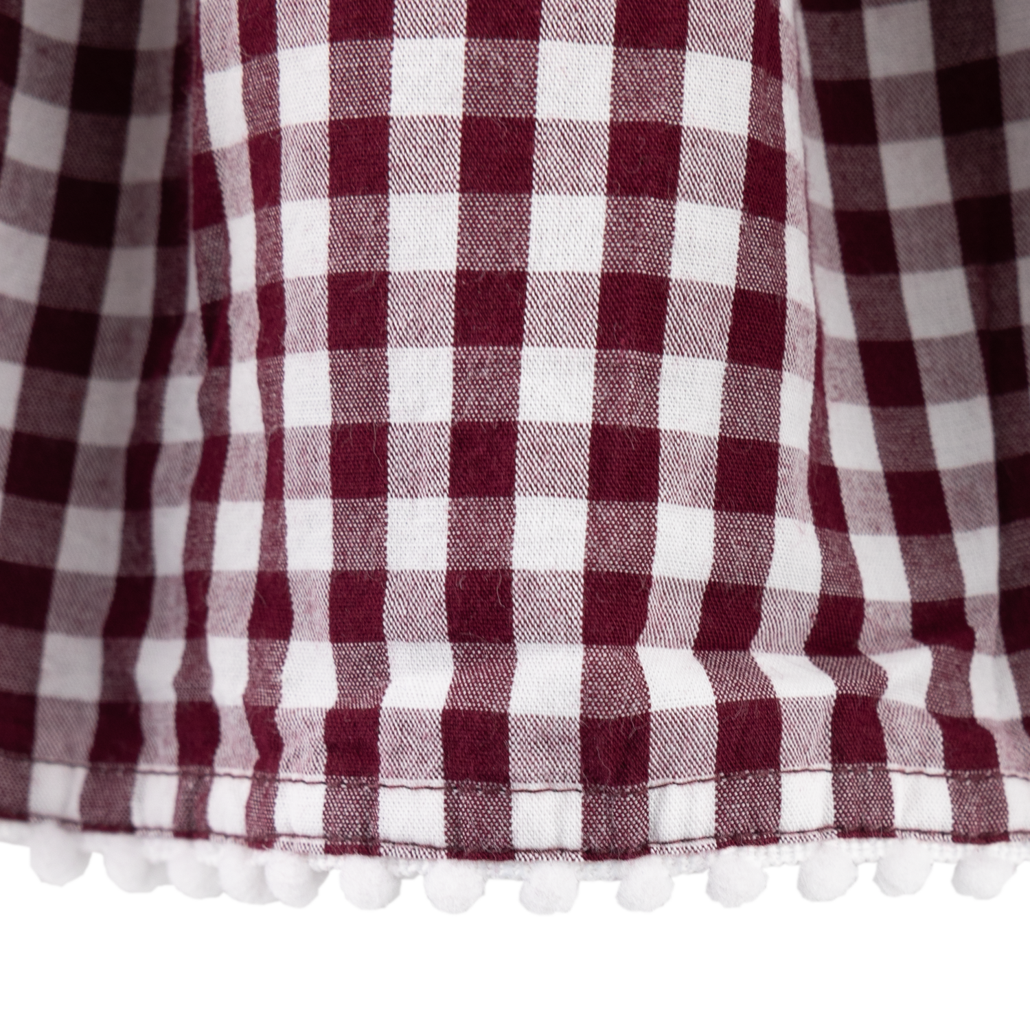 Texas A&M Youth Teagan Woven Gingham Dress