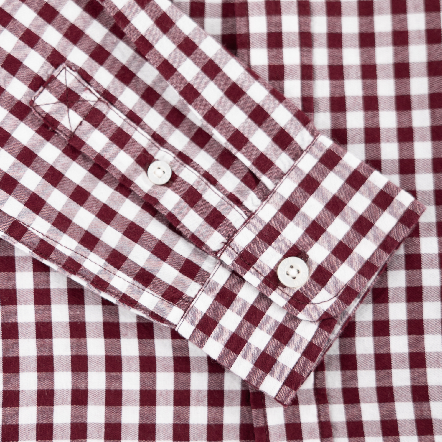 Texas A&M Youth Callahan Gingham Woven Button Down