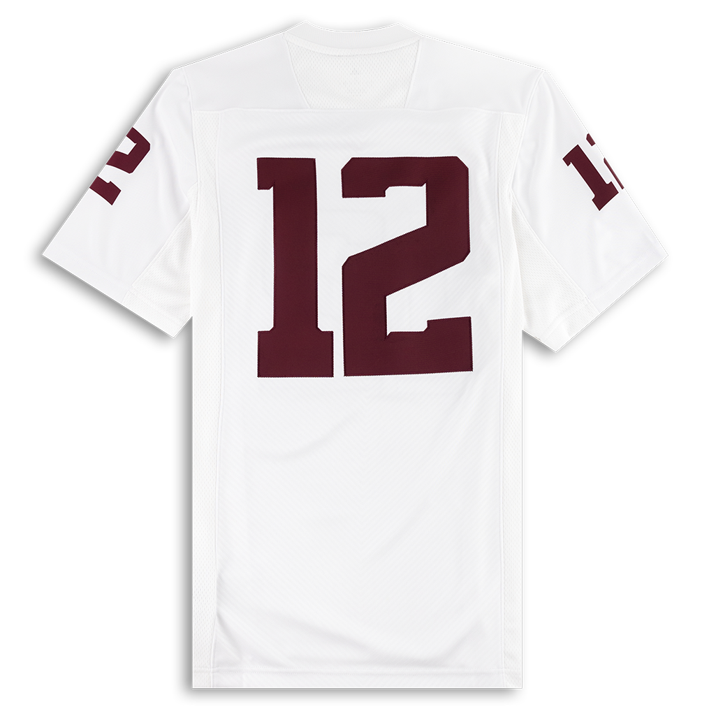 Texas A&M White Adidas Away Premier Jersey