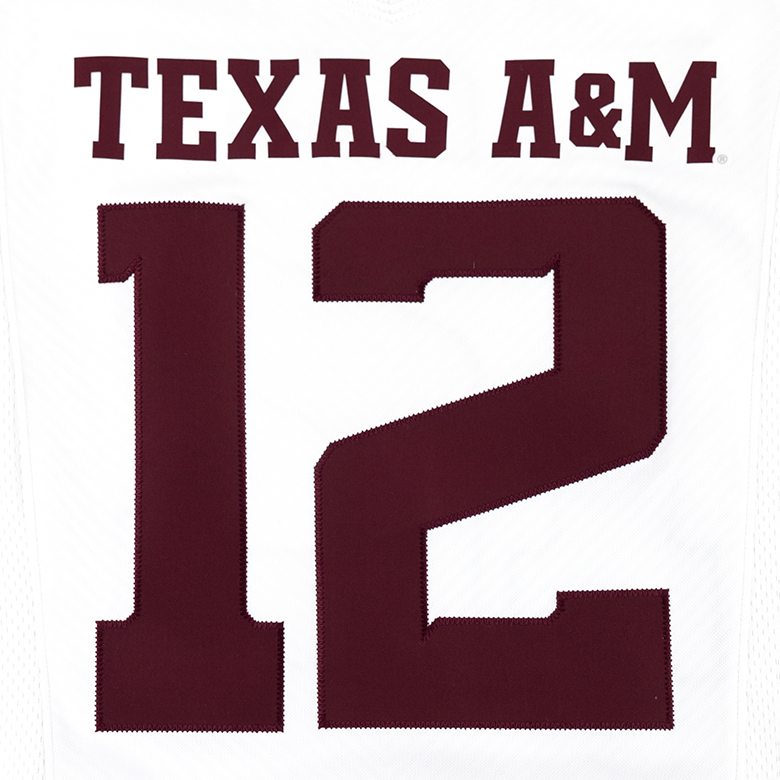 Texas A&M White Adidas Away Premier Jersey