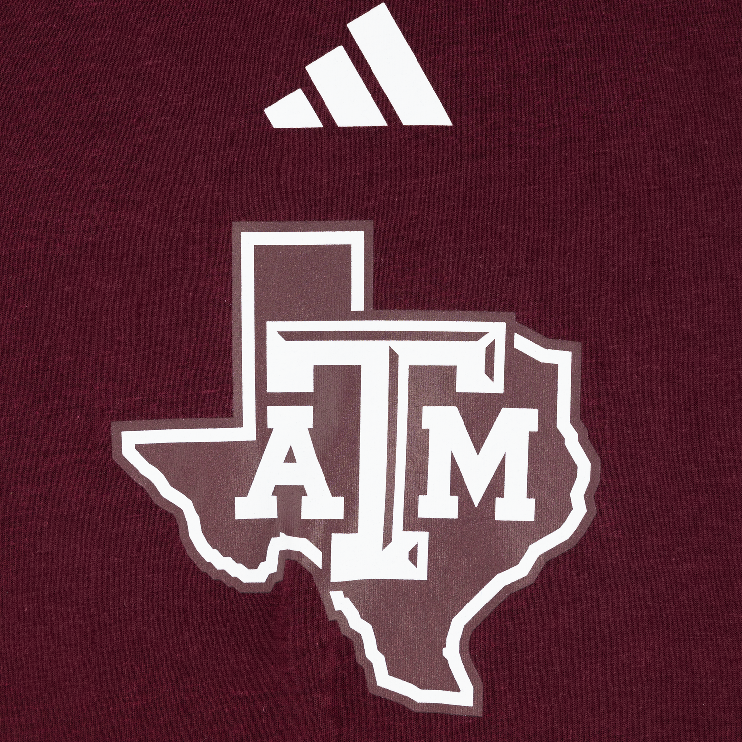 Texas A&M Adidas Womens Lonestar V Neck Tee