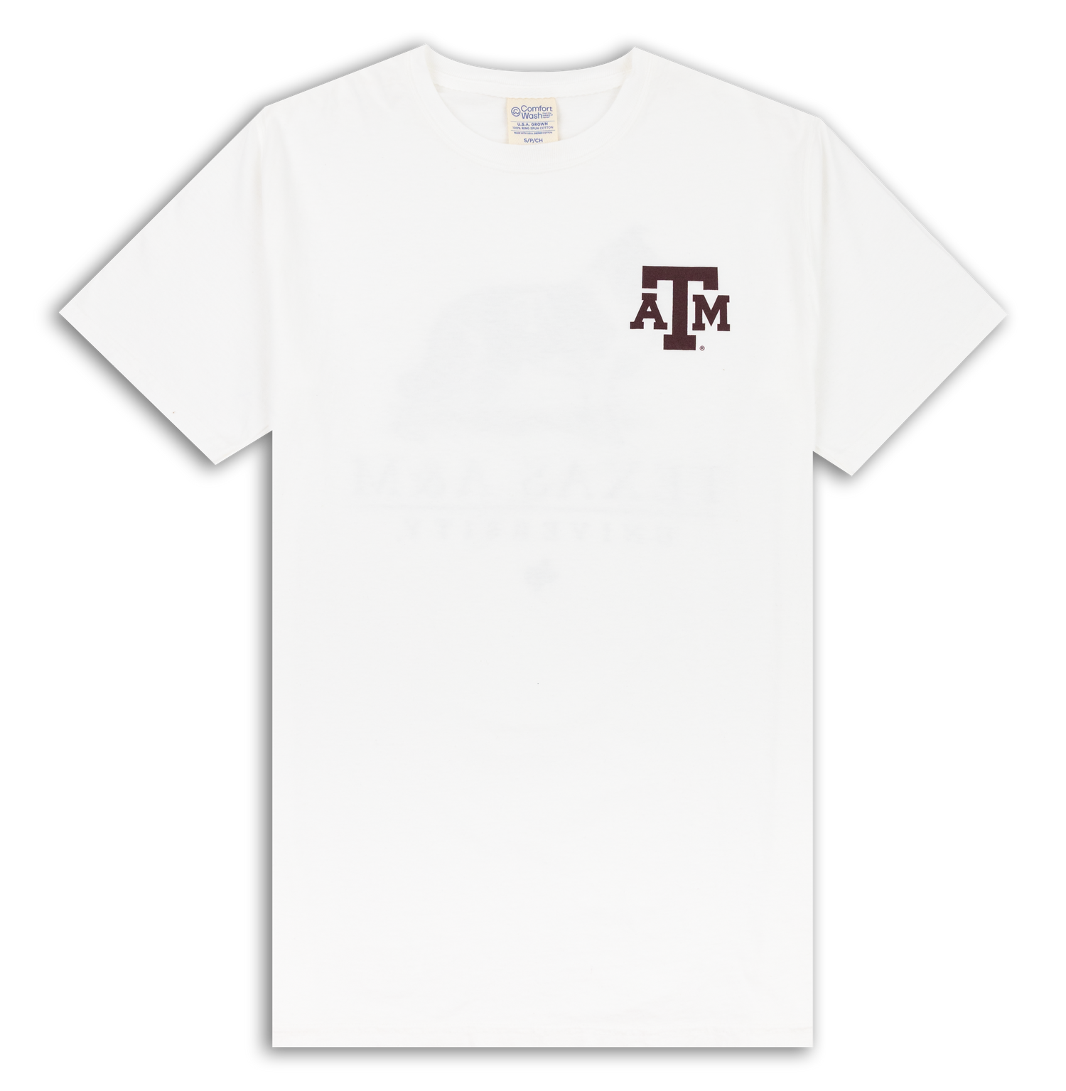 Texas A&M University Lady Reveille White T-Shirt