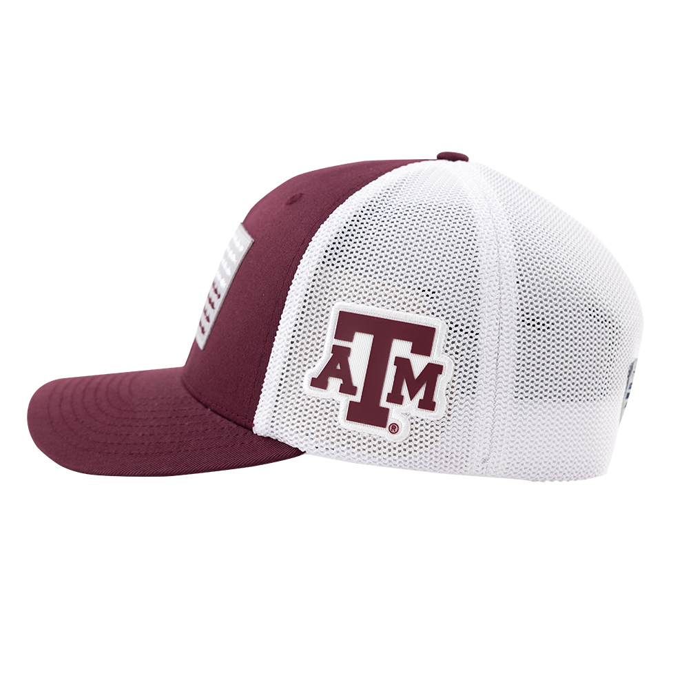 Texas A&M Flag Fish Ball Cap