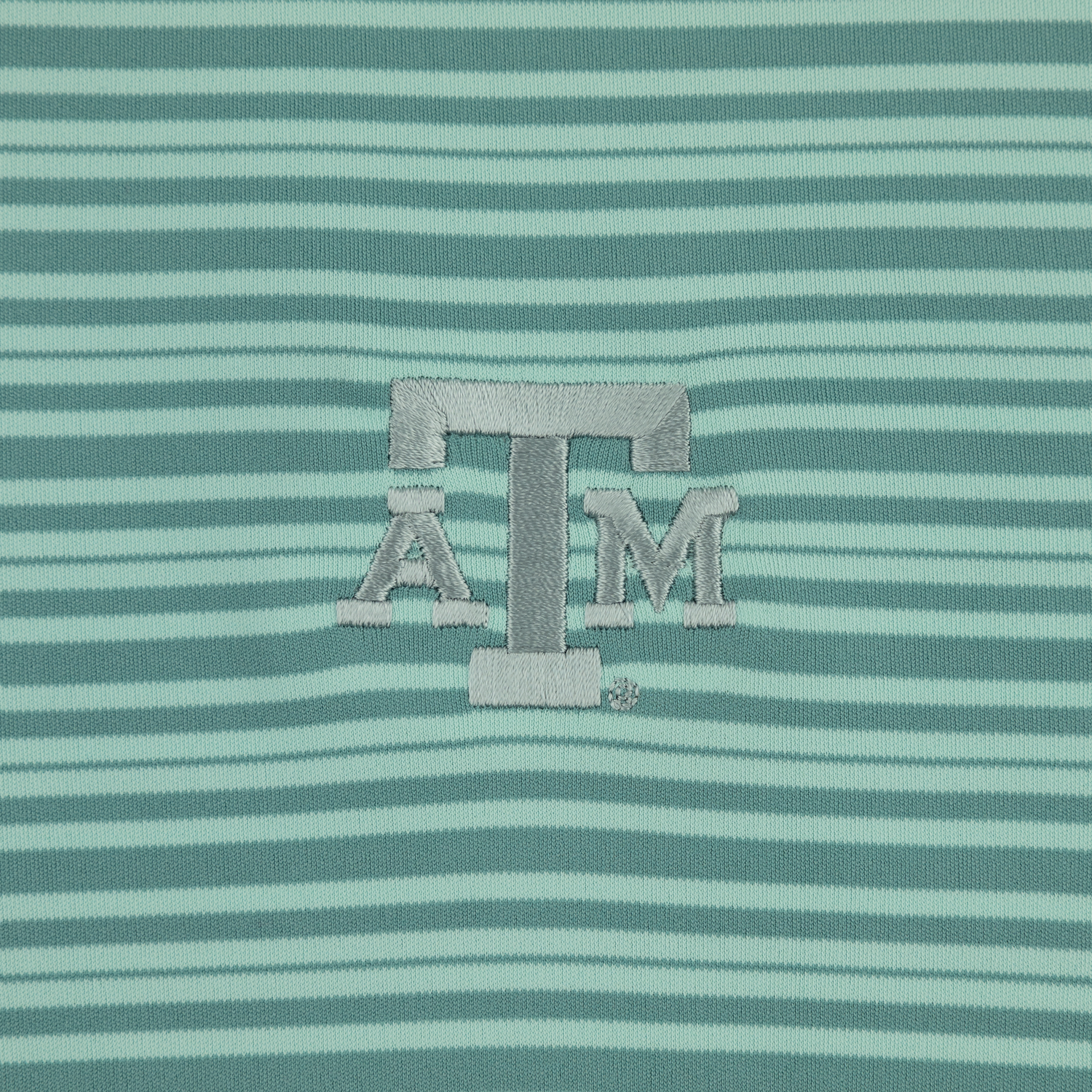 Texas A&M Gen Teal Caddie LiteTec Performance Polo