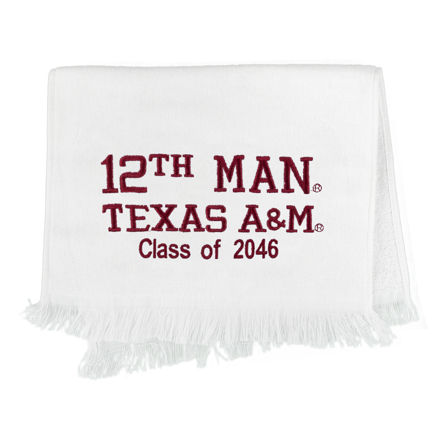 Texas A&M Embroidered Class Of 2046 Towel