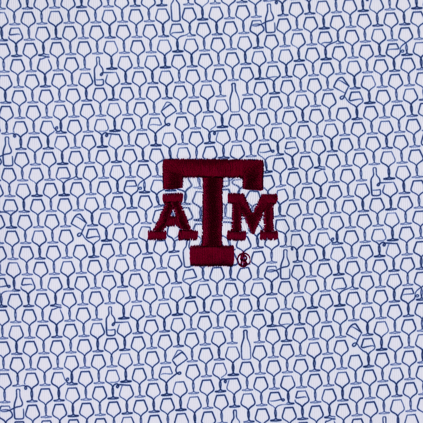 Texas A&M Peter Millar Staccato Performance Polo