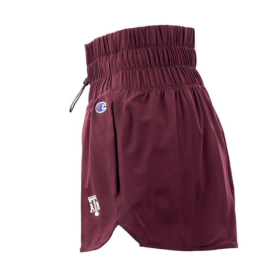 Texas A&M High Waist Woven Short