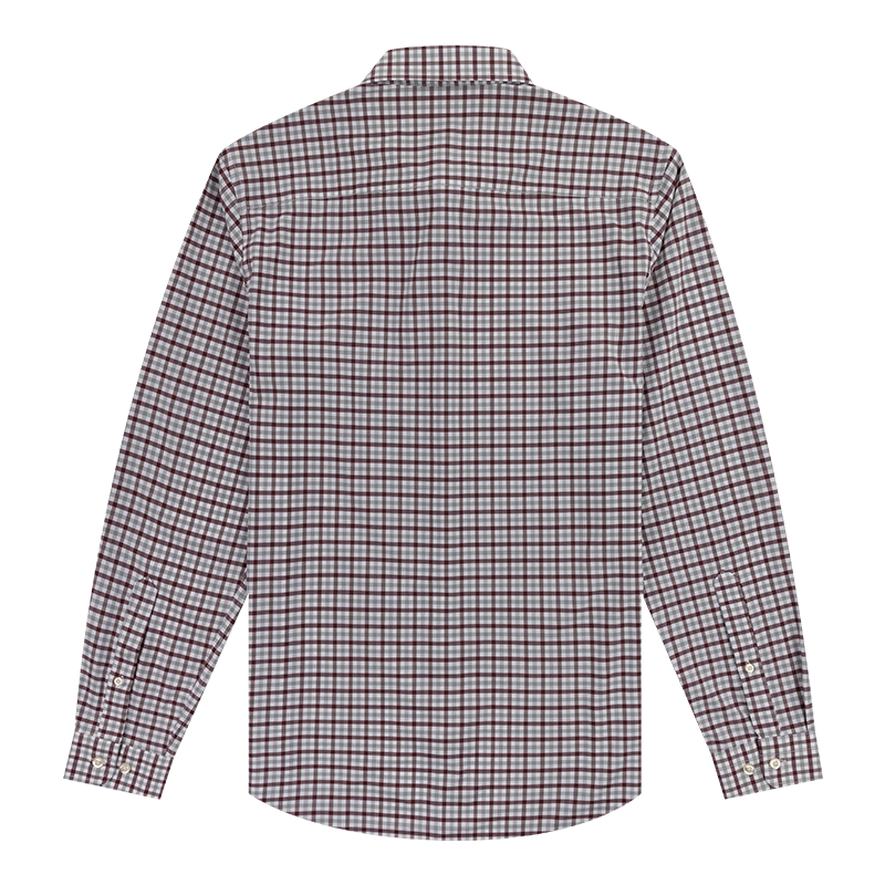 Texas A&M Horn Legend Plaid Button Down