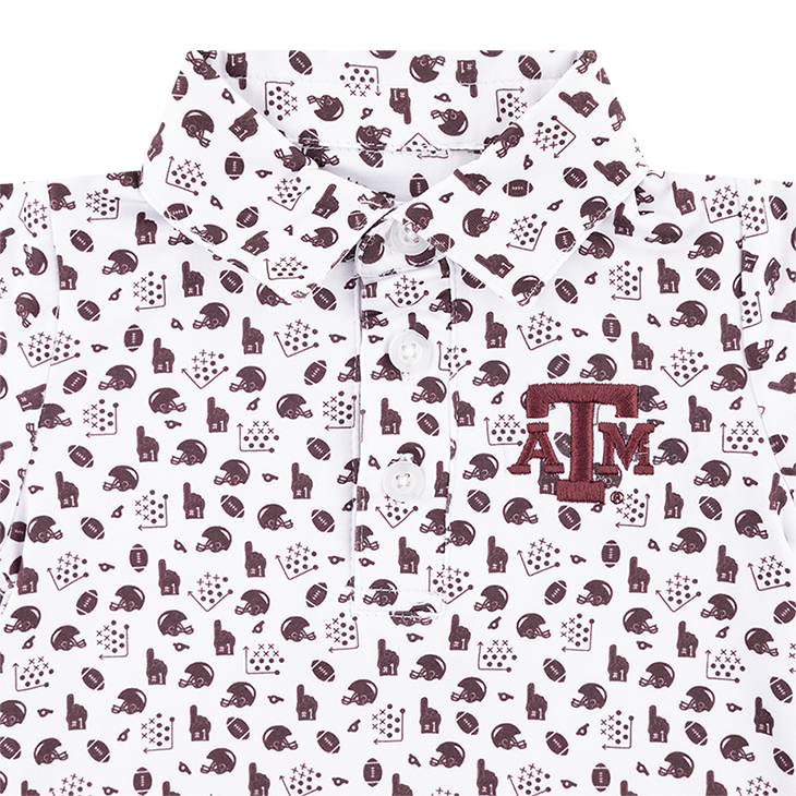 Texas A&M Infant Earnest Pattern Bodysuit