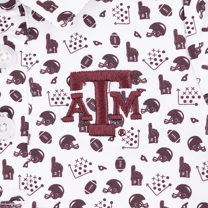 Texas A&M Infant Earnest Pattern Bodysuit