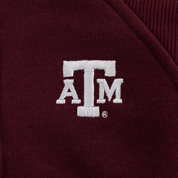 Texas A&M Youth Dawn Cropped Quarter Zip