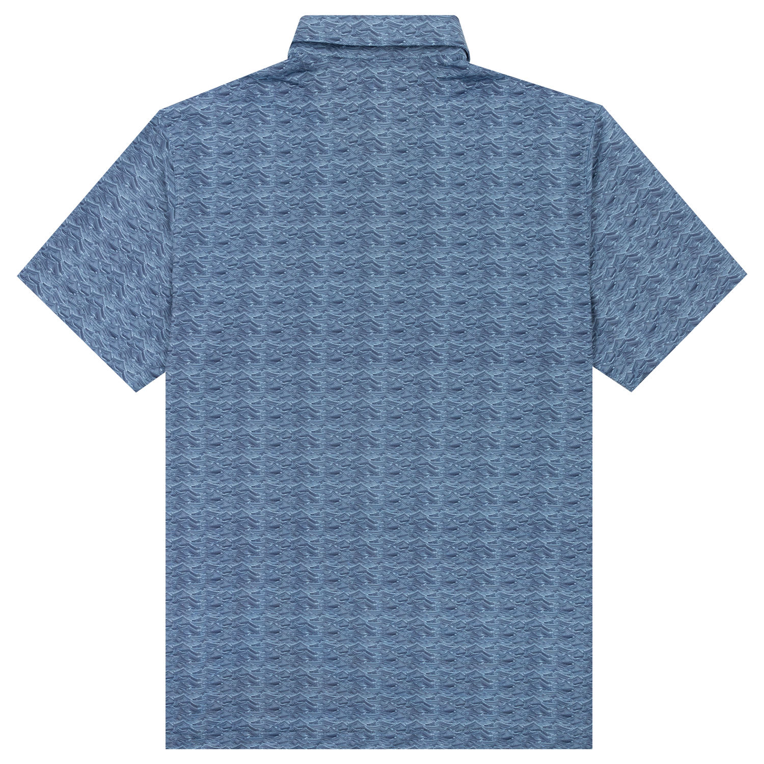 Texas A&M Horn Legend Wave Print Polo