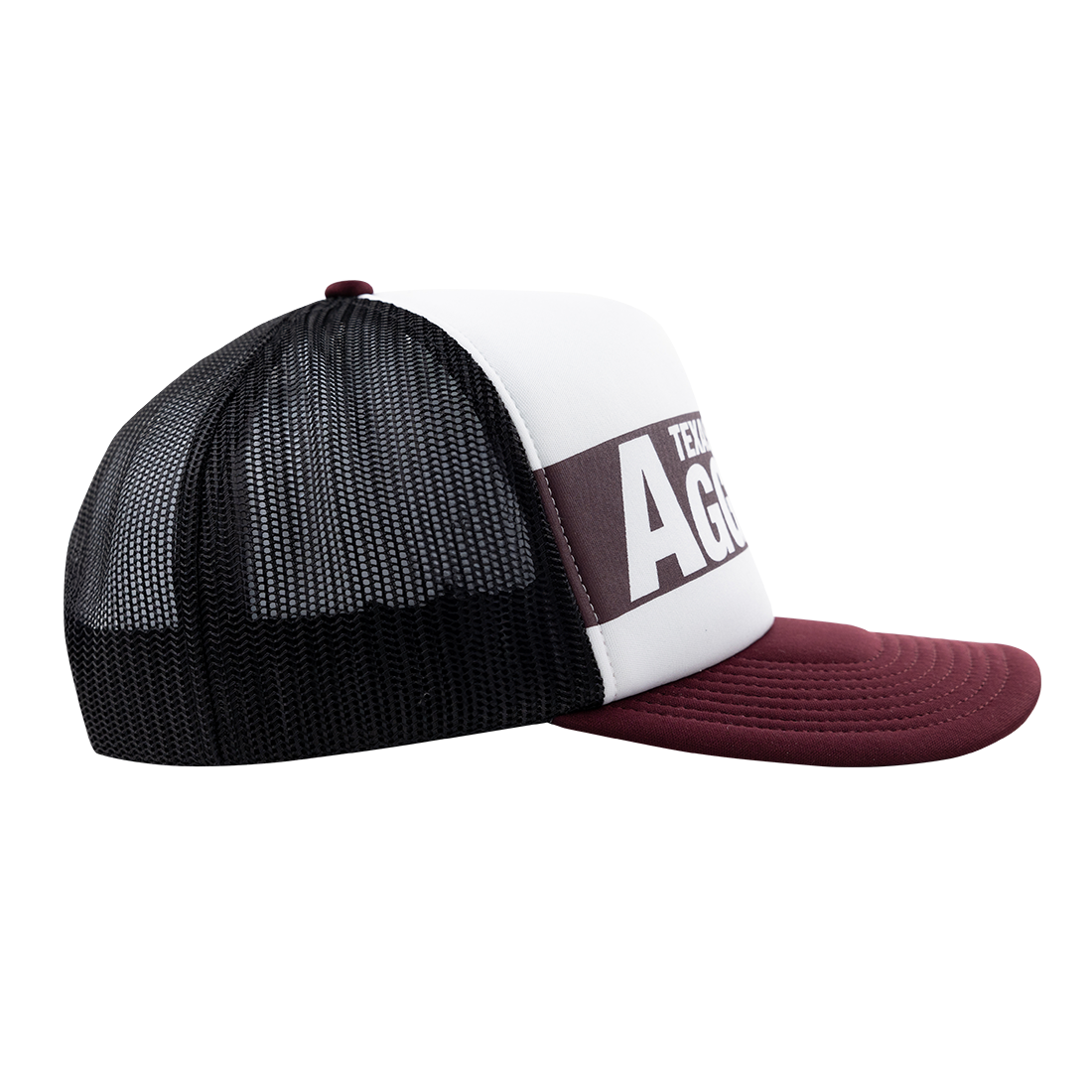 Texas A&M Aggies Stack Line Foam Trucker Hat