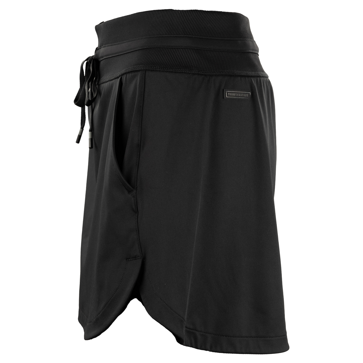 Travis Mathew Black Moveknit Tie Skort