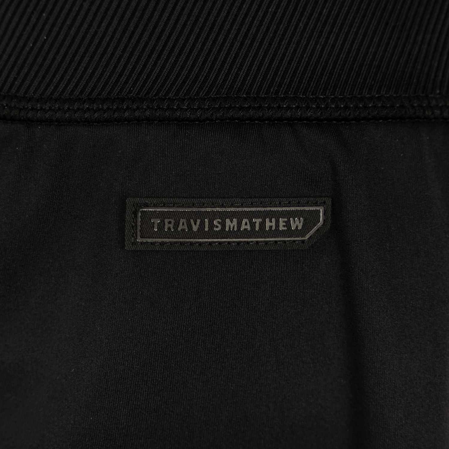 Travis Mathew Black Moveknit Tie Skort