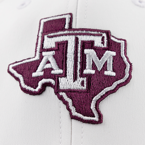 Texas A&M White Adidas Lonestar Structured Polyester Hat