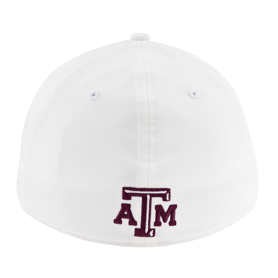 Texas A&M White Adidas Lonestar Structured Polyester Hat